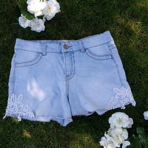 Blue Jean Shorts